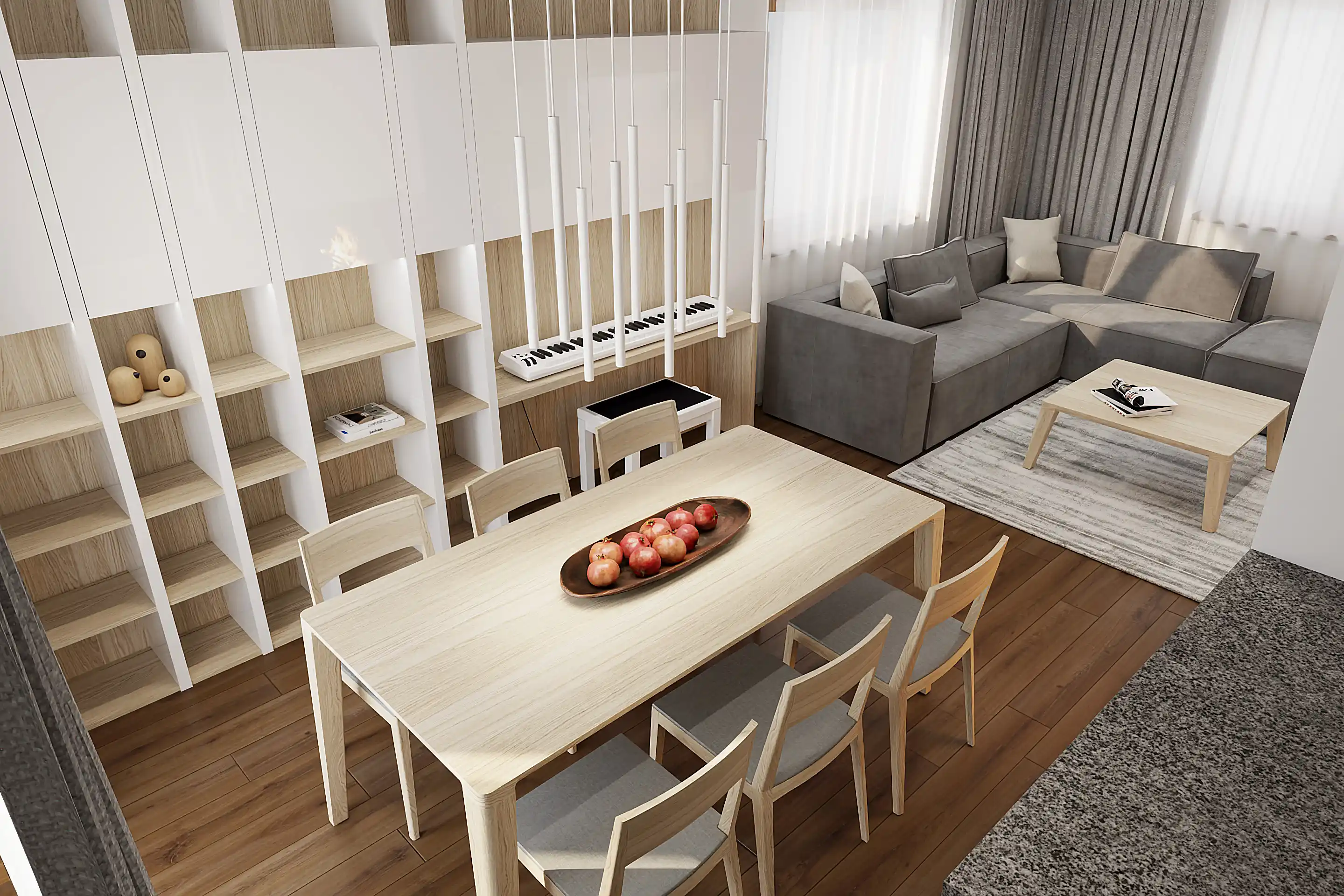 Moderná obývačka nábytok